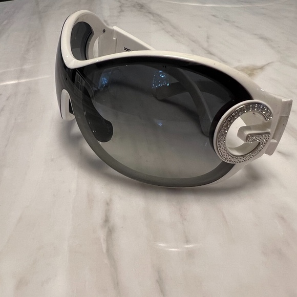 Dolce & Gabbana White and Black Sunglasses - Picture 1 of 5